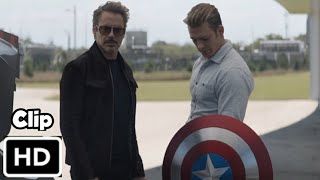 Captain New Shield Hindi Avengers Endgame 2019 HD 4K Scene [upl. by Phebe]