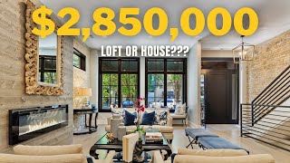 Inside 285 Million Massive Chicago Loft Home  Andrei Savtchenko [upl. by Abramo96]