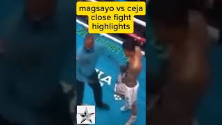 magsayo vs ceja viralvideo boxing highlights shorts [upl. by Mandi415]