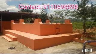 4 Acre Farmhouse 220 RTC 120 karaba land for sale nearby Mysore HDKote Highway [upl. by Audry]