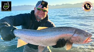 How to use 4quot Tube Jigs for BIG Lahontan Cutthroat Trout [upl. by Tran]