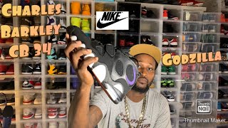 Nike Old school Charley Barkley CB 34 Godzilla Unboxing and review 🔥🔥 [upl. by O'Neill278]