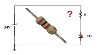 Cómo calcular la resistencia para un LED [upl. by Ayotnahs]