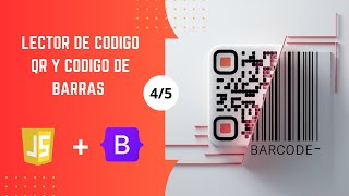 Escáner o lector de código de barras y códigos QR con JavaScript 45avanzado [upl. by Cirone]