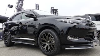 4KDynasty TOYOTA HARRIER 2015 custom ダイナスティー・ハリアーカスタム  スーパーカーニバル2015 [upl. by Goodill994]