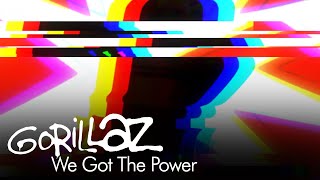 Gorillaz  We Got The Power ft Jehnny Beth HUMANZ Tour Visuals [upl. by Jobi706]