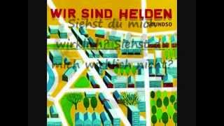 Wir sind Helden  Für nichts garantieren Lyrics [upl. by Nuy]