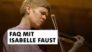 Klassik FAQ mit Isabelle Faust · Klassik  SWR Kultur [upl. by Roswell937]