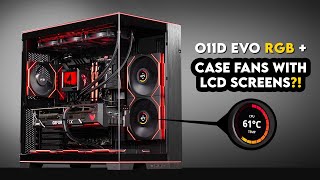 The Wait is Finally Over  Lian Li O11D EVO RGB  Uni Fan TL LCD Gaming PC Build [upl. by Anitsirhc]