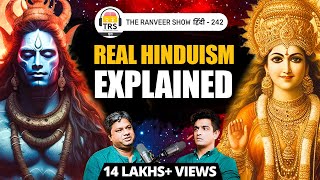 Real Hinduism Explained  Shiva Vishnu Mantra Mandir Dhyaan Moksh  Pankaj Saxena On TRS हिंदी [upl. by Jaret]