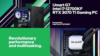 Umart G7 Intel i7 12700KF RTX 3070 Ti Gaming PC [upl. by Riha147]