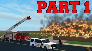 Roblox FairHaven County  Part 1  Normal Day [upl. by Artied]