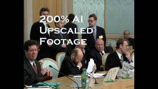 200 Upscaled AI Footage from analoguequality Video 1998 Betacam SP 720 X 576 PAL Digitized tvdata [upl. by Strage]