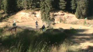 Clarkia Fossil Bowl Shakers Dirtbike jump [upl. by Nillad]