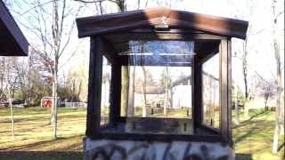 How to make a Deer Hunting Stand on trailer with windows [upl. by Bigelow]