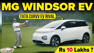 New MG Windsor EV with 500KM Range  ADAS  5 Star Safety 🔥 Price amp Launch  Tata Curvv EV Rival 🔥 [upl. by Nima]