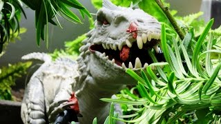 Jurassic Park 3  Spinosaurus vs TRex Toy Style FULL BATTLE HD [upl. by Etteniotnna861]