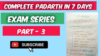 Complete Padarth in 7days  Padarth Vigyan 🔥 BAMS 1st Year 📚  BAMSCLASSES [upl. by Waldman]