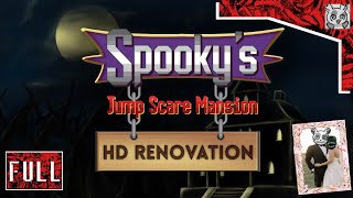 SpadeSpadely Spookys Jumpscare Mansion HD Renovation FULL [upl. by Llennoc]