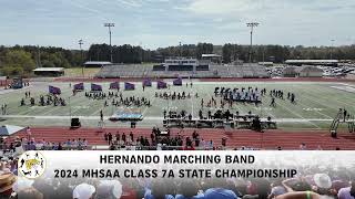 HHS BAND MHSAA 2024 CLASS 7A  STATE PERFORMING CHAMPIONSHIP [upl. by Mcmath]