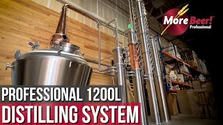 PROFESSIONAL 1200L Multi Column DISTILLING SYSTEM  MoreBeer Pro [upl. by Bancroft]