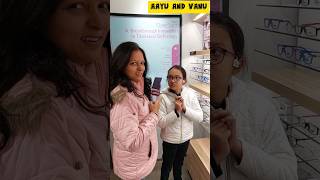 Mini Vlog 296  Aayu Ka Specs 👓Toot gaya 😟 aayuandvanu shorts viral youtubeshorts ytshorts [upl. by Kate]