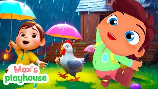 Rain Rain Go Away  More Nursery Rhymes  Kids Songs  Maxs Rhymes [upl. by Ojok]