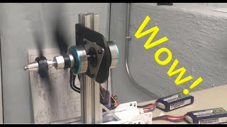 Contrarotating axial motor for RC plane [upl. by Amiaj271]