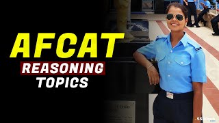 AFCAT Reasoning Topics Analysis [upl. by Notniv]