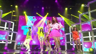 음악중심  TAHITI  Tonight 타히티  투나잇 Music Core 20120811 [upl. by Ahseital]