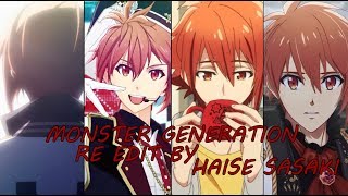 MONSTER GENERATION IDOLISH7 without dialouges Full HD Video Full Screen  Haise Sasaki [upl. by Orvie]