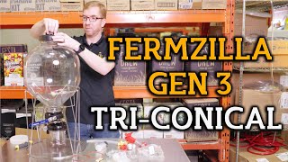 Fermzilla TriConical Gen 3 Unboxing And Setup What You Need To Know [upl. by Ateuqirne]