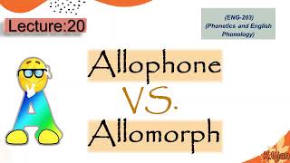 Allophones and allomorphs [upl. by Oicneconi]