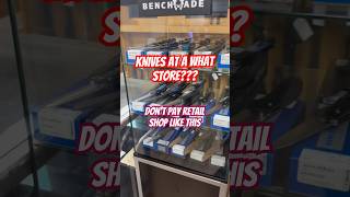 Shopping Benchmade Shootout at a gun store Microtech LCC Double Action found in dealer’s pocket [upl. by Astera]