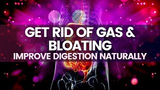 Improve Digestion Naturally  Get Rid Of Gas and Bloating  Constipation Relief Sounds  528 Hz [upl. by Nnyw845]