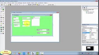 vb6Accès aux bases de données via ADODC Leçon2 Formulaire cconsultation [upl. by Gareth361]