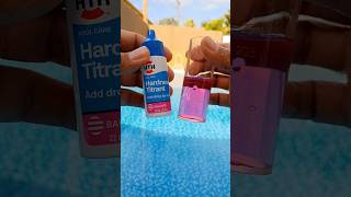 How To Test The Hardness Of Your Pool Water In Seconds [upl. by Ahsienek]