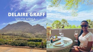 DELAIRE GRAFF ESTATE  SOUTH AFRICA winetasting southafrica wine travel [upl. by Penman]