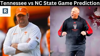 Tennessee vs NC State Game Preview  College Football Game Predictions [upl. by Pendergast]