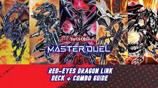 RedEyes Dragon Link Deck List and Basic Combos Guide Black Metal Dragon is OP YuGiOh Master Duel [upl. by Namhcan533]