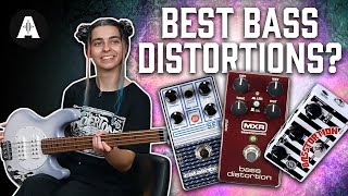 Best Distortion Pedals for Bass Guitar [upl. by Yemiaj742]