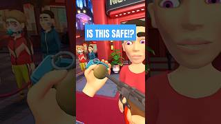 Keeping Security in I am Security VR vr quest2 quest3 virtualrealitygame metaquest funnyvr [upl. by Ela225]