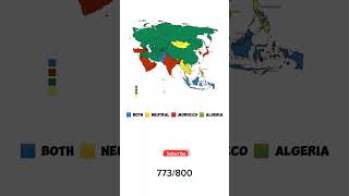 Algeria vs Morocco Most liked country in Asia [upl. by Utley]