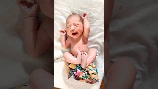 Cutest Newborn Baby Breech delivery AfterBirth [upl. by Libnah737]