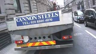 HGV pavement driving Cannon Steels KX53EAA [upl. by Reprah]