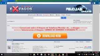 Cómo entrar a ExVagos bloqueado Orange Vodafone Movistar etc 2019 [upl. by Quita974]