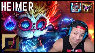 💣 Tyler1 SEASON 12 HEIMER IS HERE  Heimerdinger Top Gameplay  Preseason 12 ᴴᴰ [upl. by Natanhoj784]