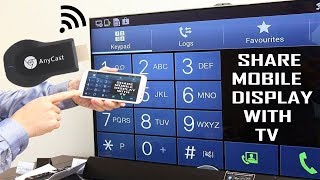 HOW TO CONNECT MOBILE PHONE TO TV  ANYCAST SETUP [upl. by Airdnna]