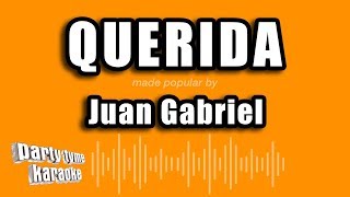 Juan Gabriel  Querida Versión Karaoke [upl. by Raynard762]