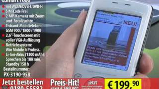 Gigabyte Smartphone GSmart T600 mit WLANDVBTDVBH amp 2MPKamera [upl. by Aicatan177]